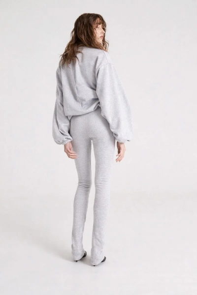 Брюки SLIM FIT с эффектом велюра LIGHT/GRAY Anmuse, цвет: Светло-серый,  купить онлайн