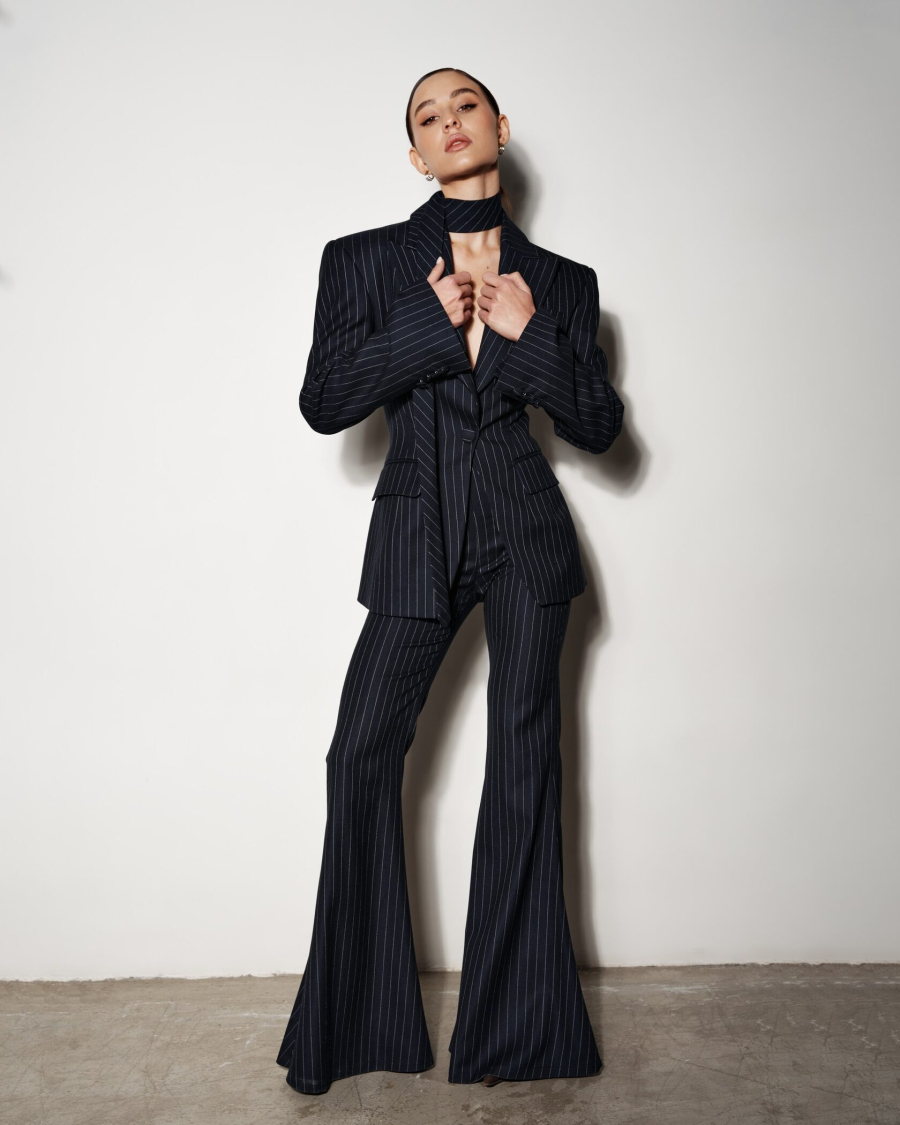 Пиджак OFFICE DARK BLUE YONS, цвет: синий, YO-724 купить онлайн