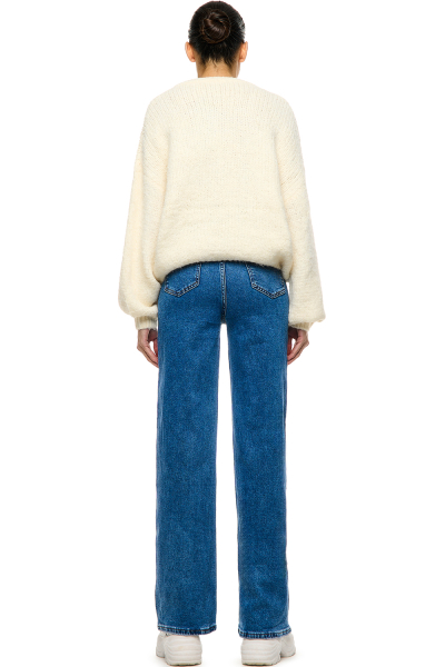 Джинсы прямые SODAMODA, цвет: синий, 15696 купить онлайн