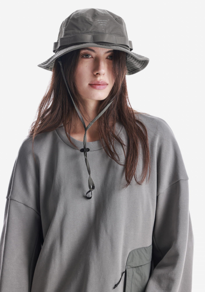 Панама с широкими полями KRAKATAU, цвет: темный елово-серый Pu95-513 | новая мужская коллекция купить онлайн