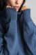 Свитер Cotton Classic Blue Melange Erist store, цвет: синий НФ-00001707 |новая коллекция купить онлайн