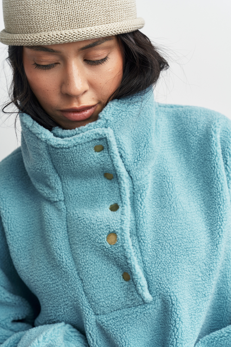 Анорак плюшевый Лазурный Erist store, цвет: синий, НФ-00003303 купить онлайн