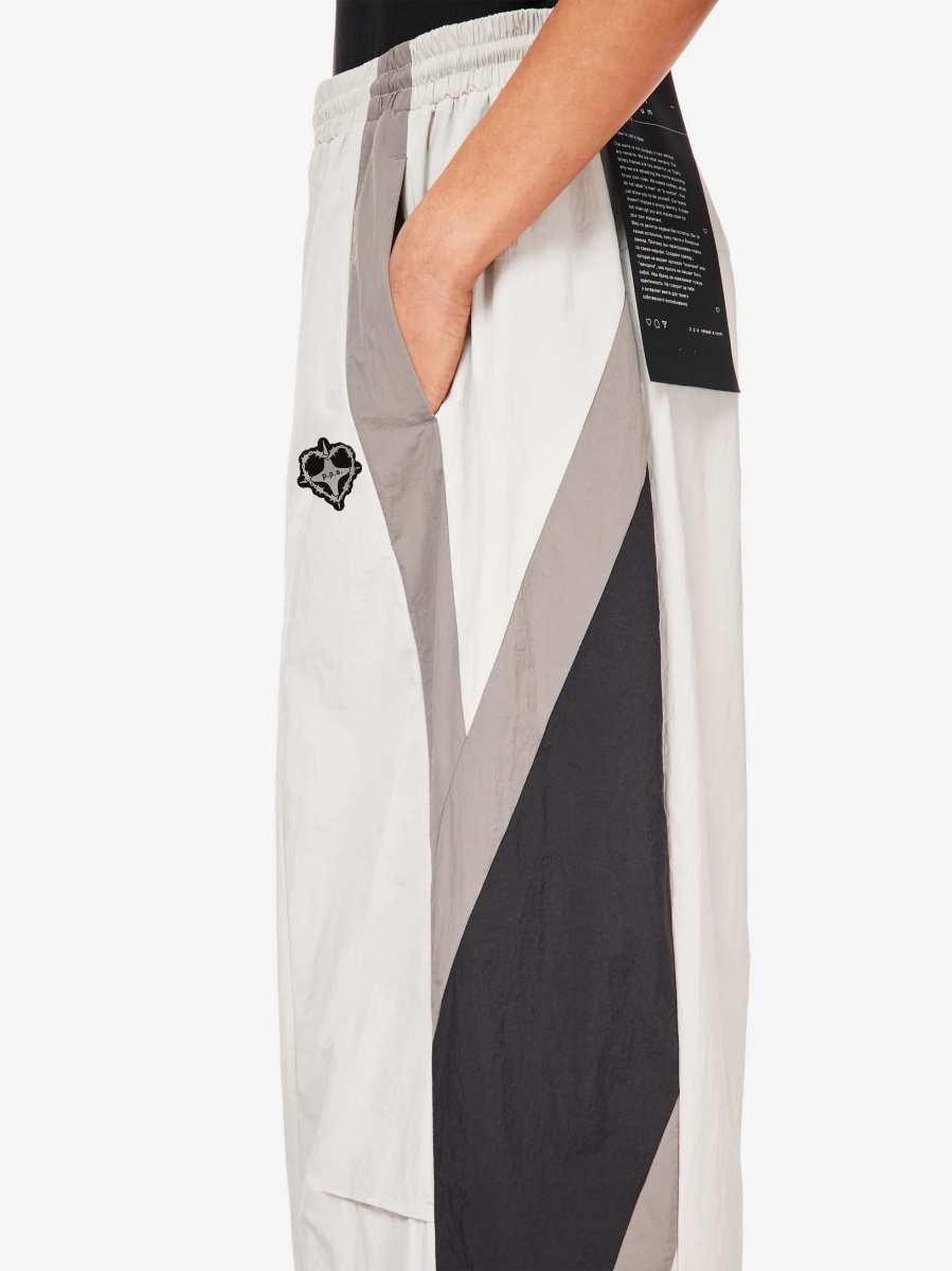 Брюки " chrome heart " p.p.s., цвет: гипсовый,  купить онлайн