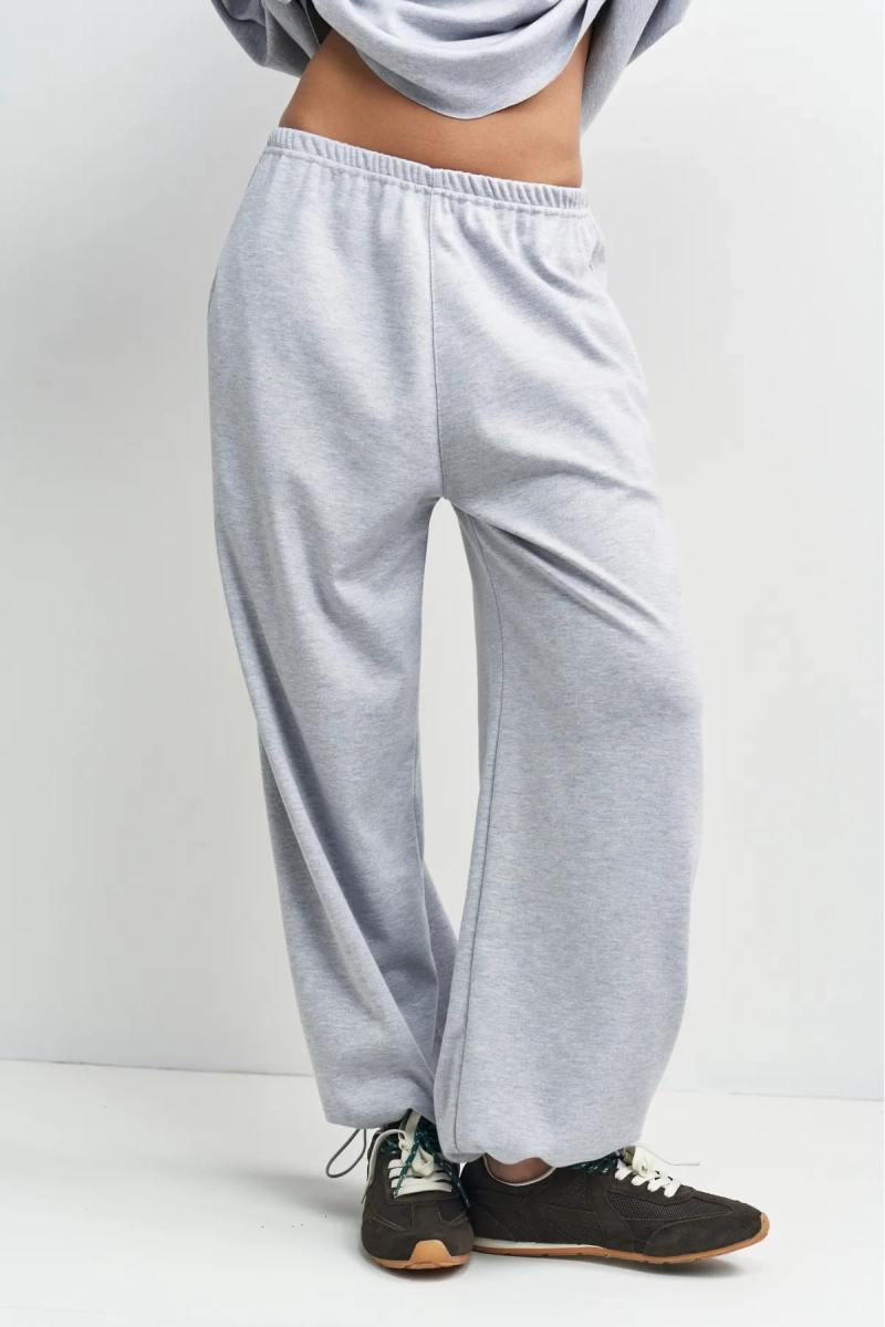 Брюки хлопковые на кулиске