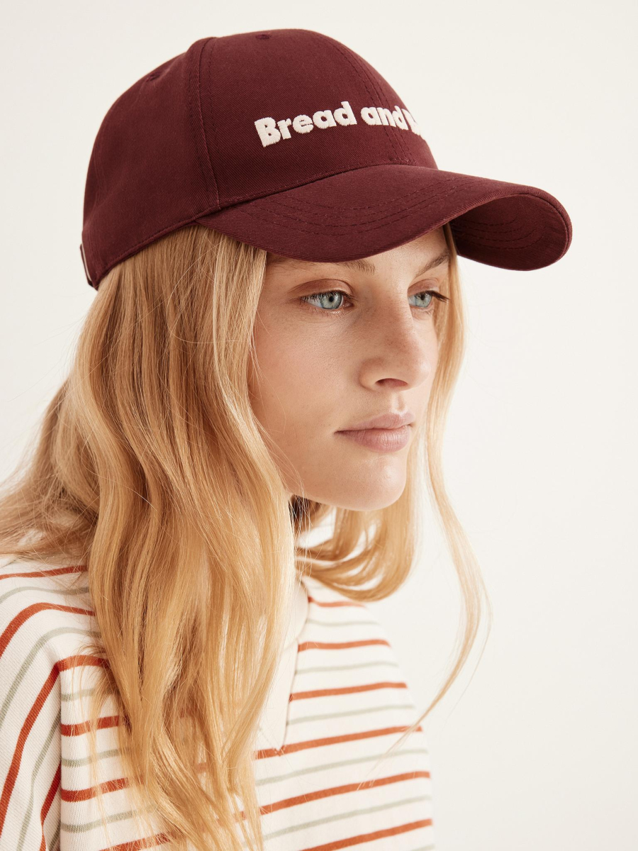 Кепка Bread and Butter Chaika, цвет: Бордовый SH-154 купить онлайн