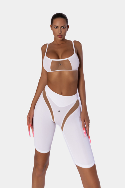 Легинсы Nude qb A QUICK BUCK, цвет: WHITE,  купить онлайн