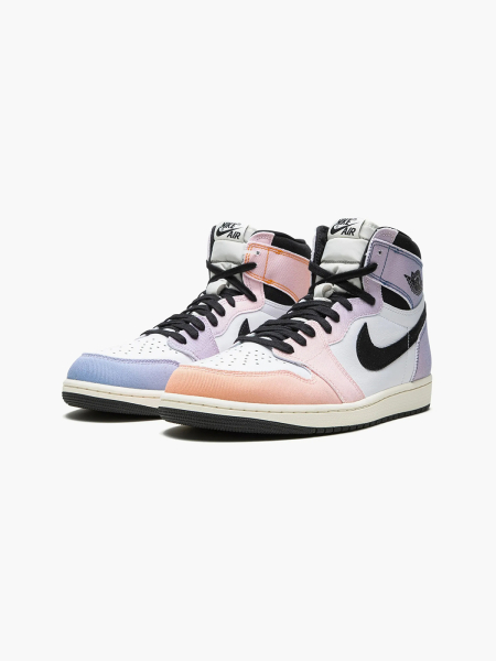 Кроссовки Nike Air Jordan 1 Retro High OG Craft Skyline shvetsov store, цвет: мультиколор DX0054-805 купить онлайн