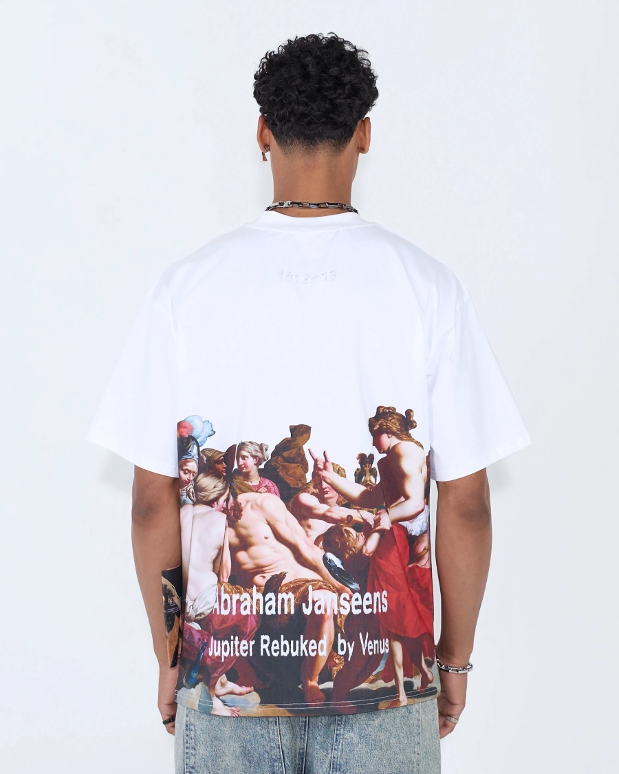 Футболка ART UNION ABRAHAM JANSSENS WHITE ASIA ST 71, цвет: белый, Ast71.AU-tt-Janssens-wh купить онлайн