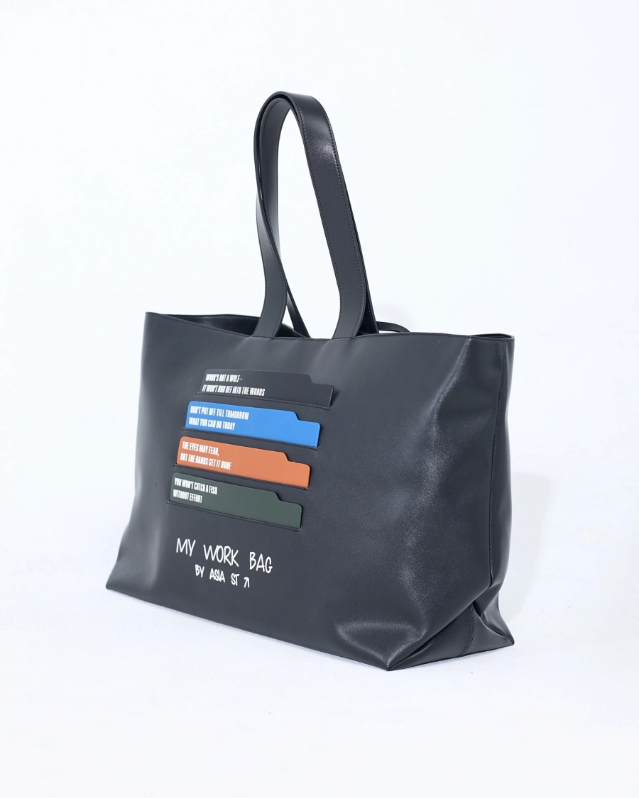 Сумка тоут WORK BAG BLAC ASIA ST 71, цвет: Черный Ast71.workbag-black купить онлайн