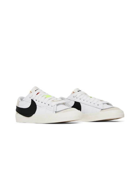 Кеды Nike Blazer Low '77 Jumbo shvetsov store, цвет: white black, DN2158-101 со скидкой купить онлайн