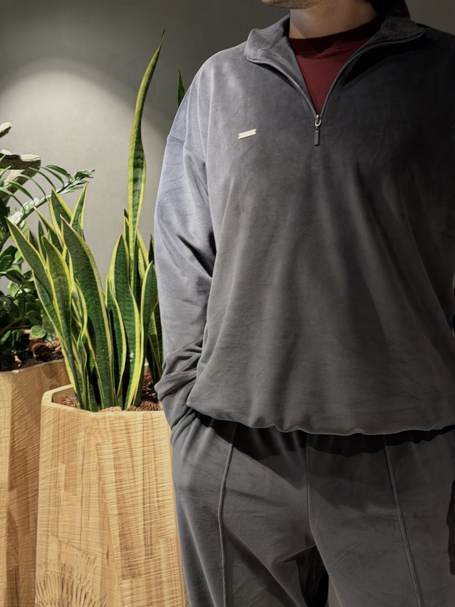 Анорак Велюр мужской GARCHIT, цвет: серый, GMVelAnGr купить онлайн