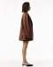 Пиджак LEATHER BATYA BROWN YONS, цвет: коричневый,  купить онлайн