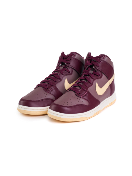 Кроссовки женские Nike Dunk High "Plum Eclipse" NKDADDYS SNEAKERS, цвет: Бордовый DD1869-202 купить онлайн