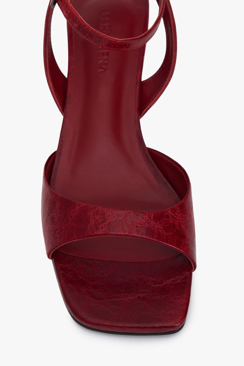 Босоножки из натуральной кожи Lera Nena, цвет: красный LN.205.19230.320 купить онлайн