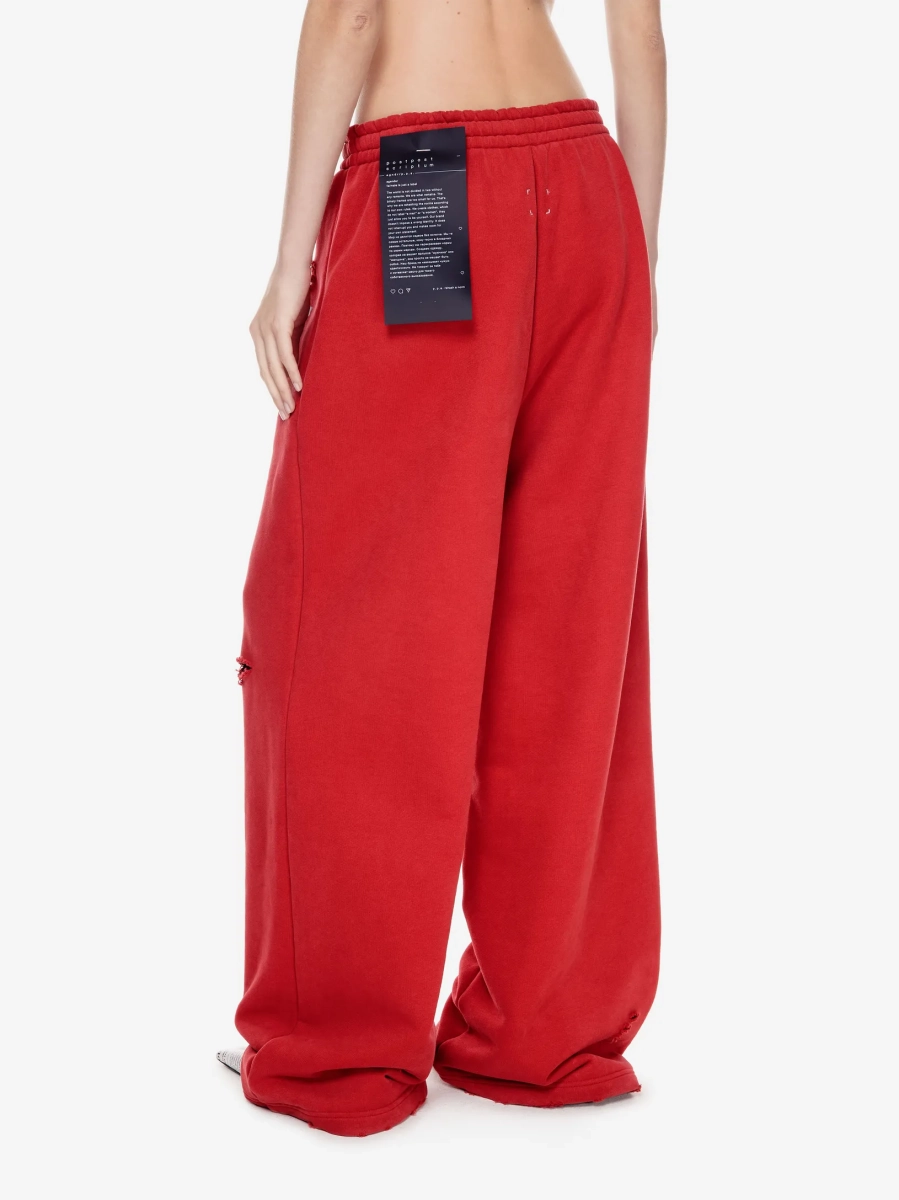 Хлопковые брюки POST POST SCRIPTUM, цвет: красный, 1103.000.00.00.426 купить онлайн