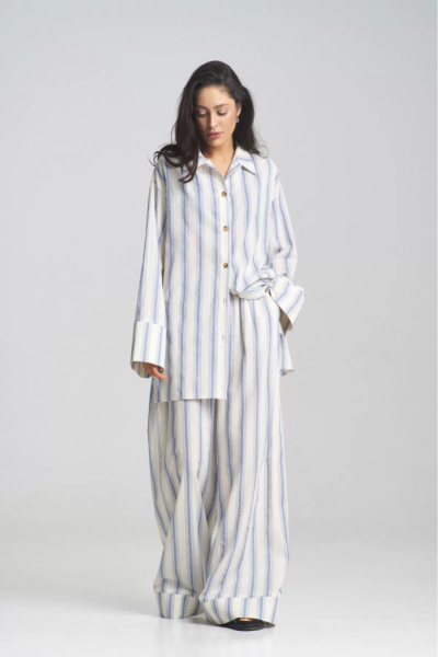 Костюм летний в полоску Milk&Blue