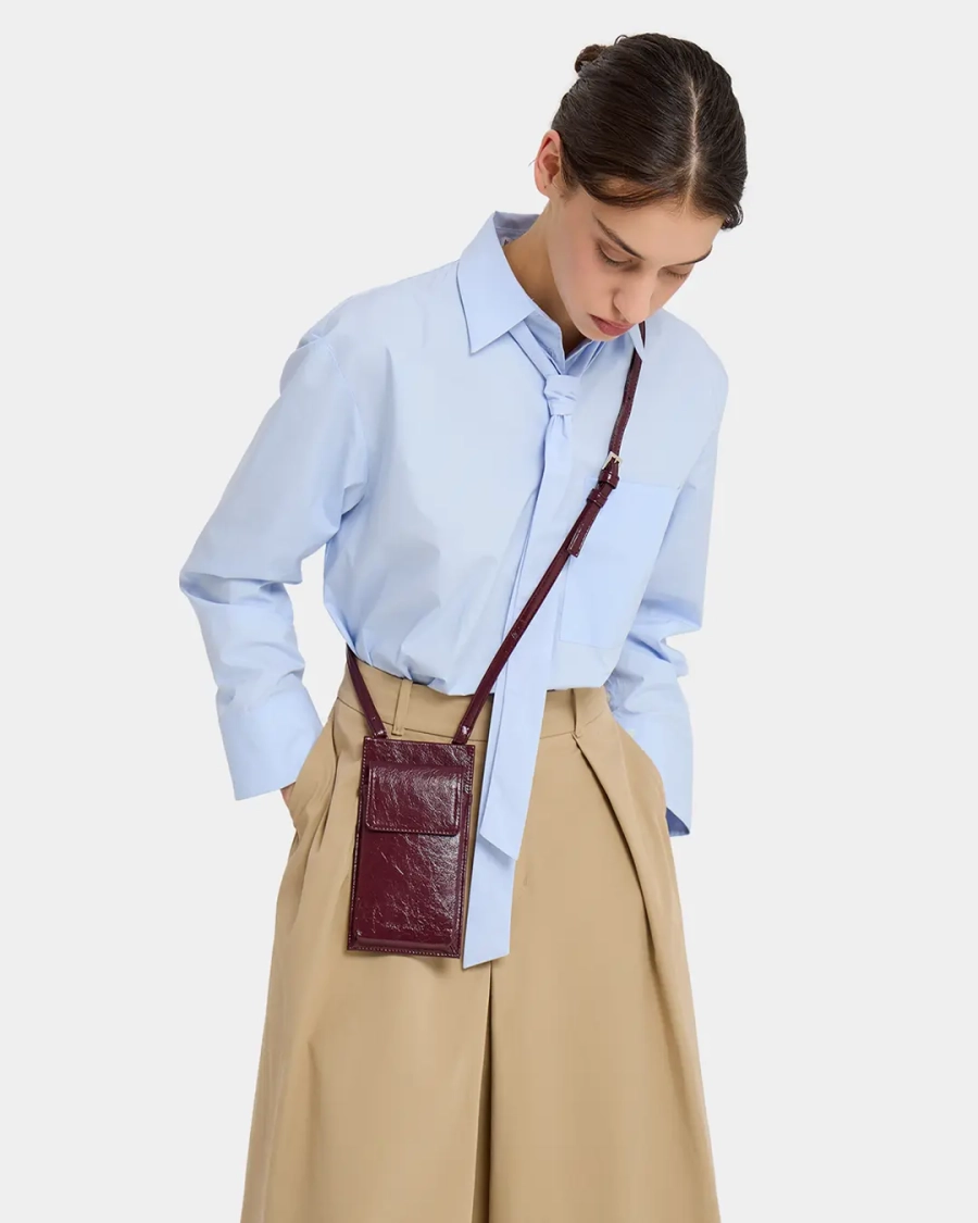 Сумка Pouch Arny Praht, цвет: бордо кракле k138_bordocruckle купить онлайн