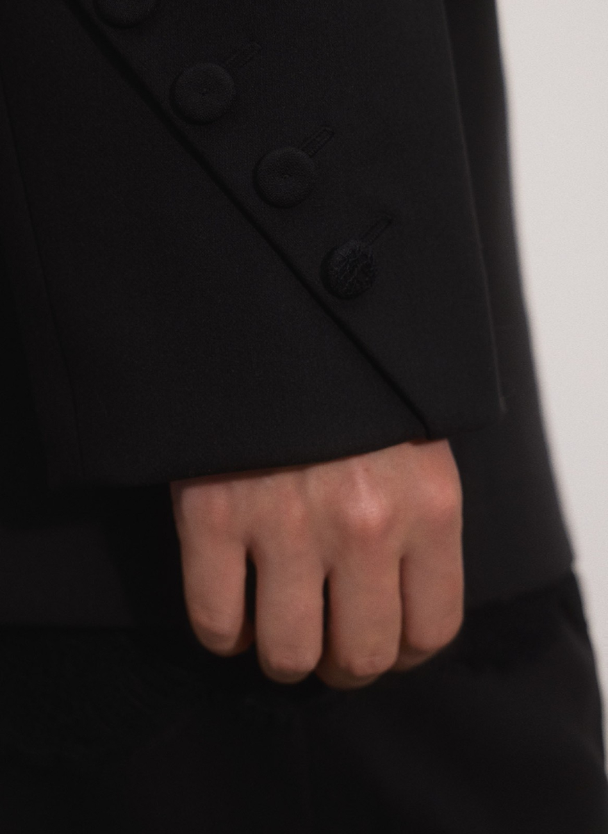 Жакет объемный ALL WE NEED, цвет: Черный, 2512W12122-01 купить онлайн