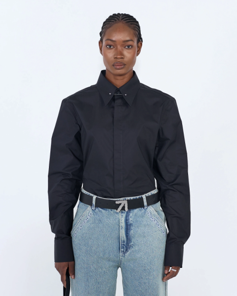 Сорочка CL71 CLAMPED GATE BLACK