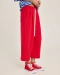 Брюки с двойным шнурком RED Anmuse, цвет: красный SH25S172-RD |новая коллекция купить онлайн