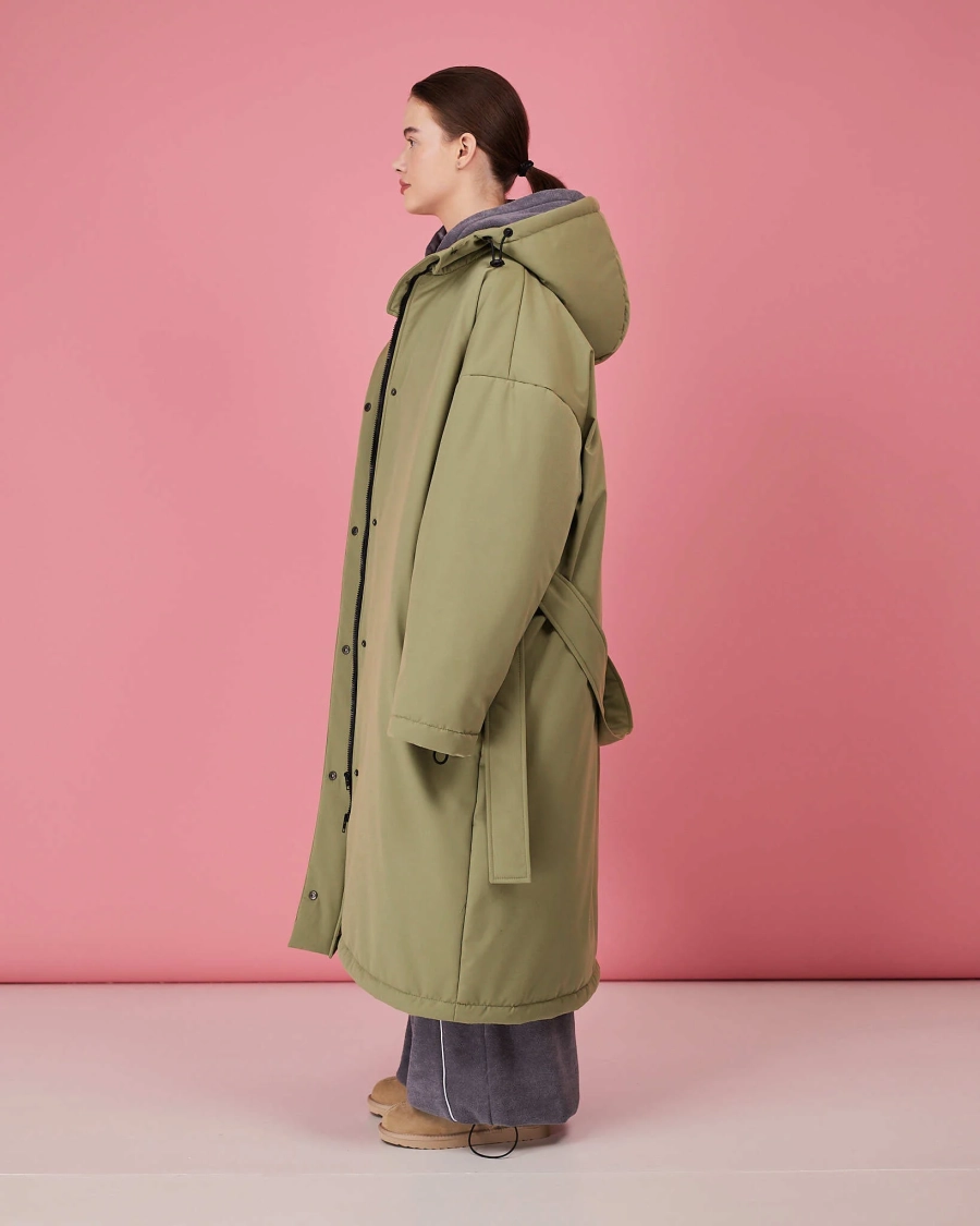 Плащ лавр зима TABOO, цвет: зеленый, Pllavr купить онлайн