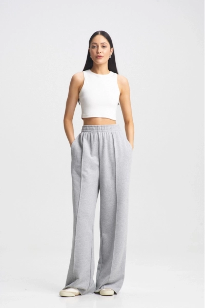 Палаццо Classic Grey Melange Erist store, цвет: Светло-серый, НФ-00001826 со скидкой купить онлайн