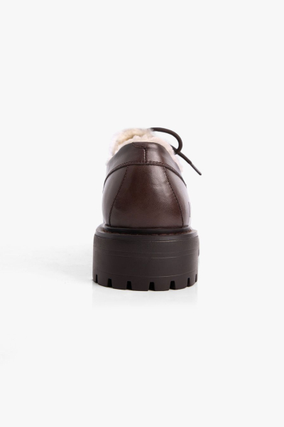 Топсайдеры из натуральной кожи Lera Nena, цвет: коричневый LN.307.17871.700 купить онлайн