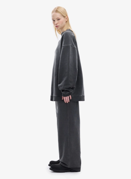 Свитшот FW2425 FABLE, цвет: темно-серый, SWTSHRT-FBL-FW2425-WHGRPHT купить онлайн