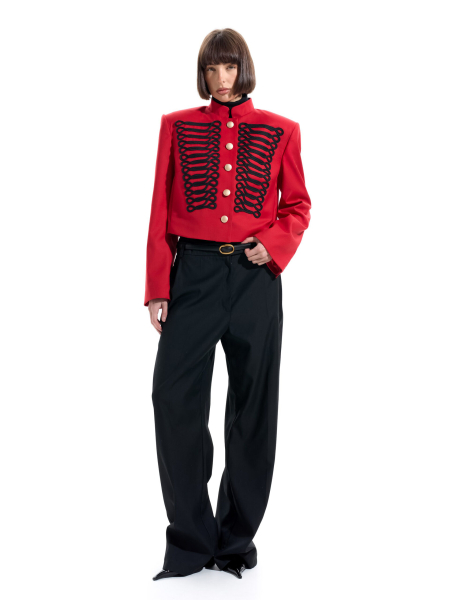 Гусарский жакет ANOTHER SELECT, цвет: красный, 00195 купить онлайн