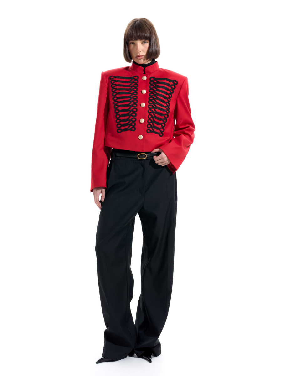 Гусарский жакет ANOTHER SELECT, цвет: красный, 00195 купить онлайн