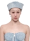 Бескозырка basic из денима CAPPAREL.21est, цвет: голубой меланж CAP.144.231.34 купить онлайн