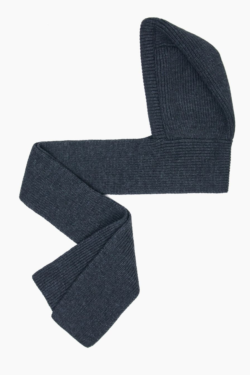 Чепчик-шарф из смесовой шерсти мериноса TOPTOP, цвет: серый TT.601.15040.800 купить онлайн