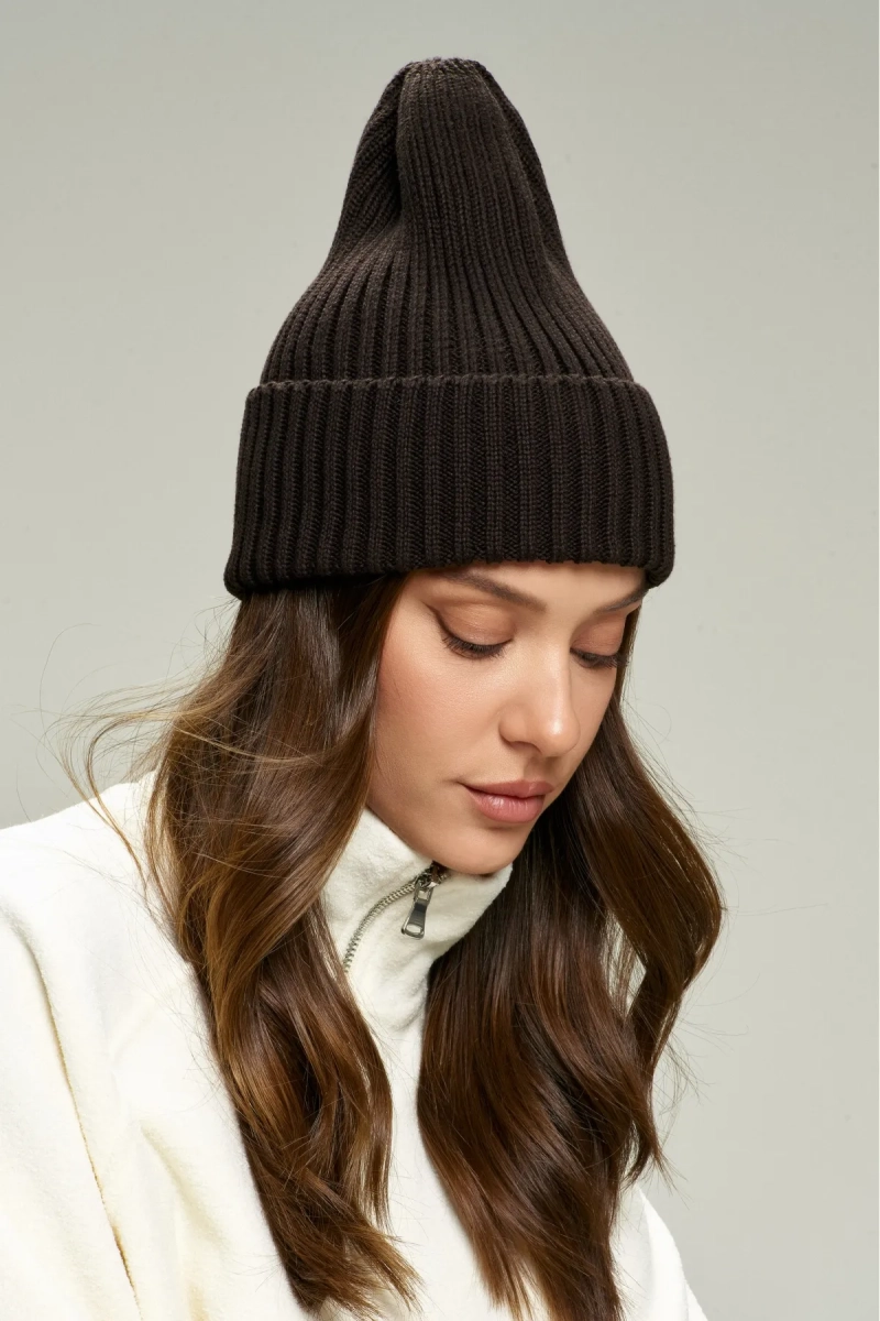 Шапка из хлопка Brown Erist store, цвет: коричневый НФ-00002849 купить онлайн