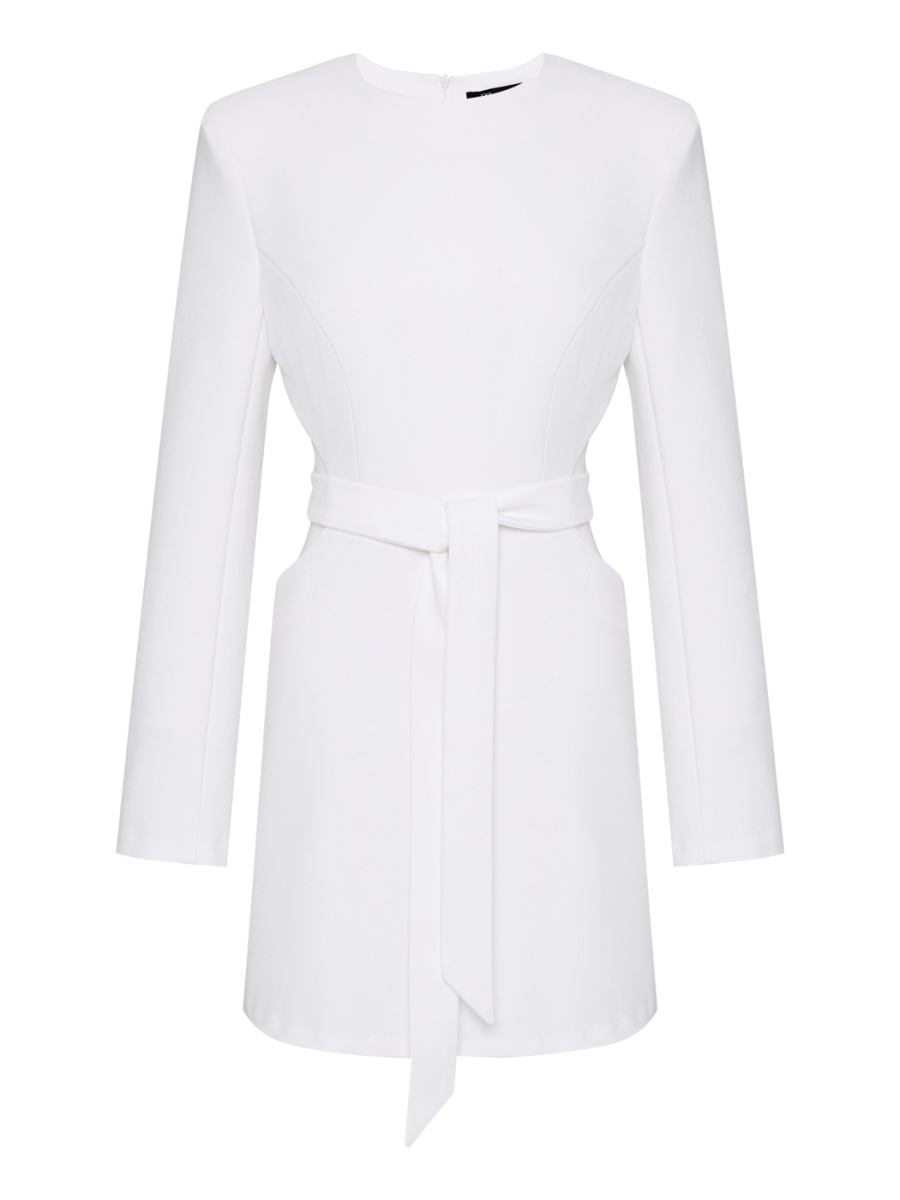 Платье с вырезом на талии