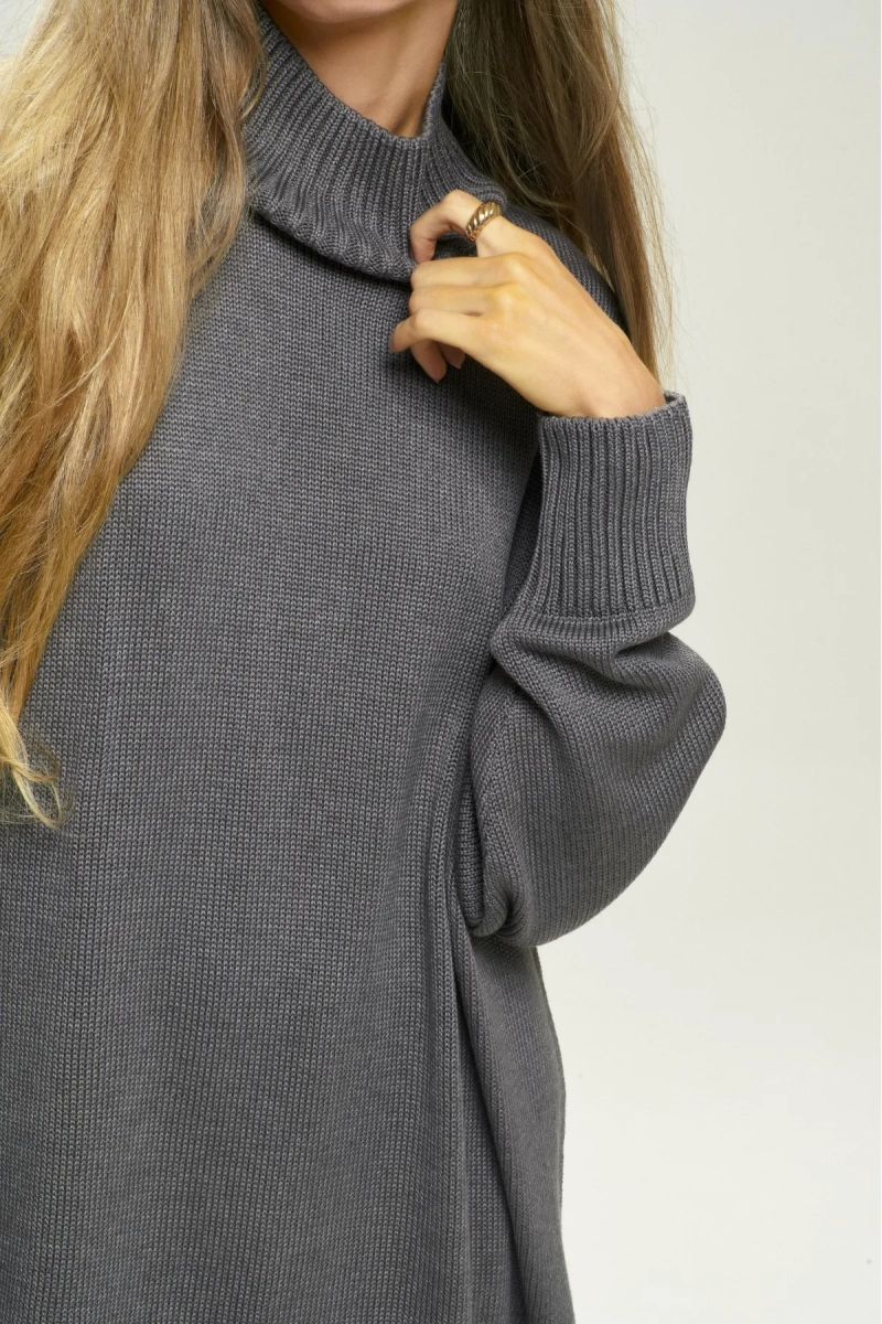 Свитер Oversized Deep Grey Erist store, цвет: темно-серый НФ-00002673 |новая коллекция купить онлайн