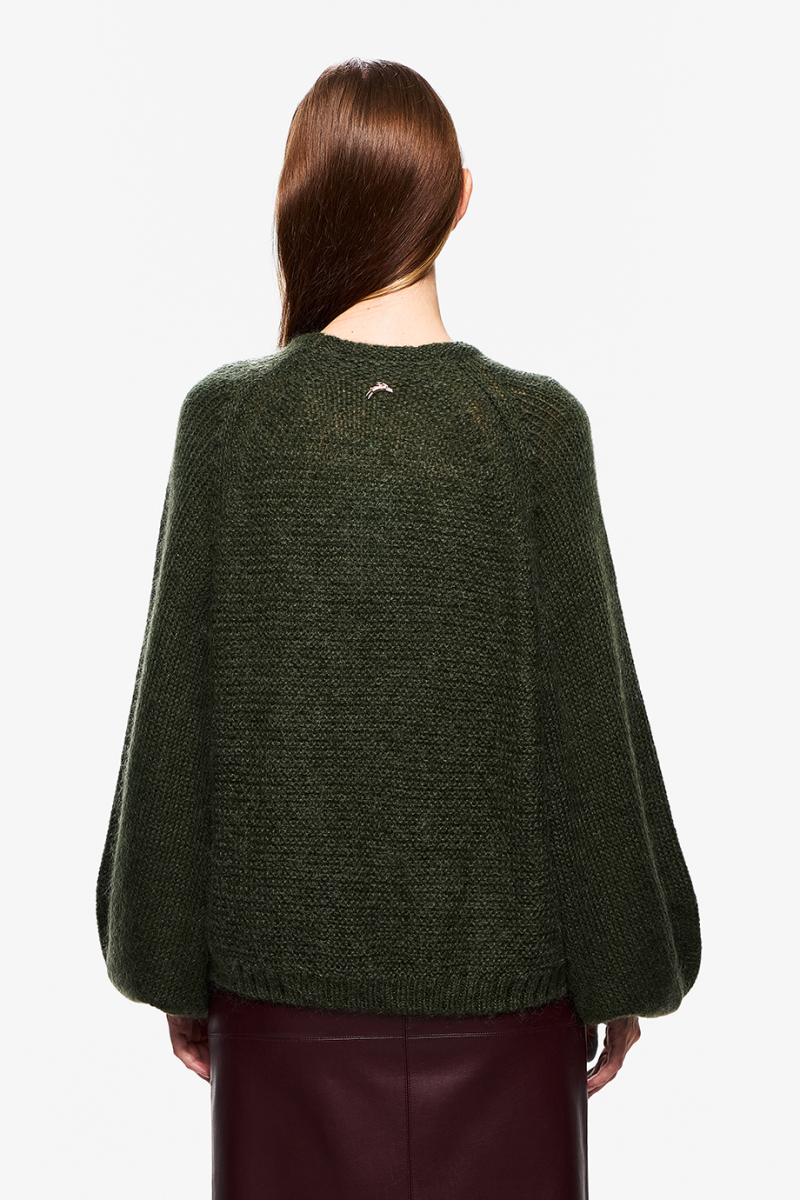 Шерстяной джемпер DREAMS BY ALENA AKHMADULLINA, цвет: зеленый, 225104140304242/107000 купить онлайн