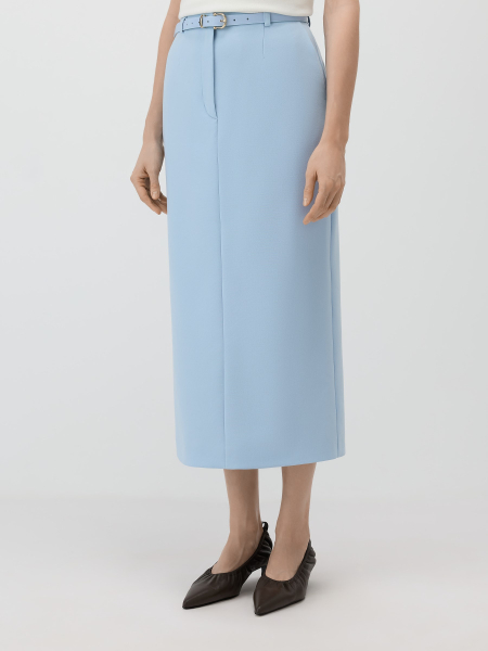 Юбка Conso, цвет: голубой, PU 260427 - голубой купить онлайн