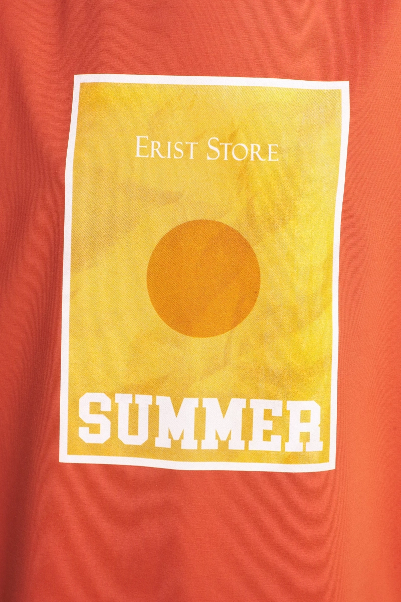 Футболка SUMMER Carrot Erist store, цвет: оранжевый, НФ-00002211 купить онлайн