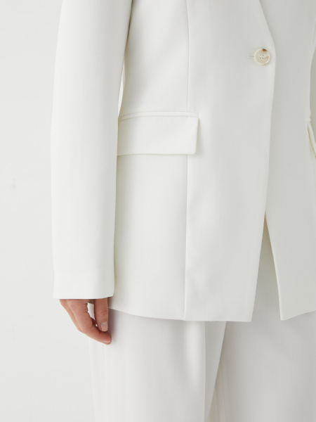 Приталенный жакет Marou, цвет: белый, Mar_26020703 купить онлайн