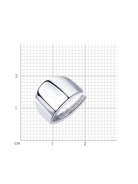 Кафф из серебра