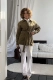 Укороченный тренч Y.SO, цвет: Khaki,  купить онлайн