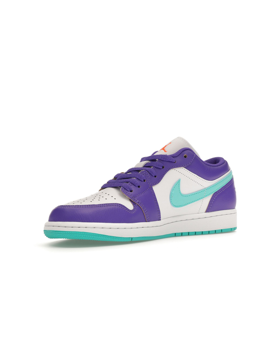 Кроссовки мужские Jordan 1 Low SE "Psychic Purple Hyper Jade"