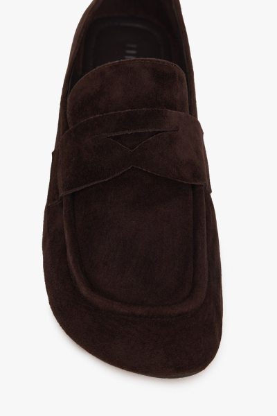 Лоферы из натуральной замши Lera Nena, цвет: коричневый LN.108.19467.700 купить онлайн