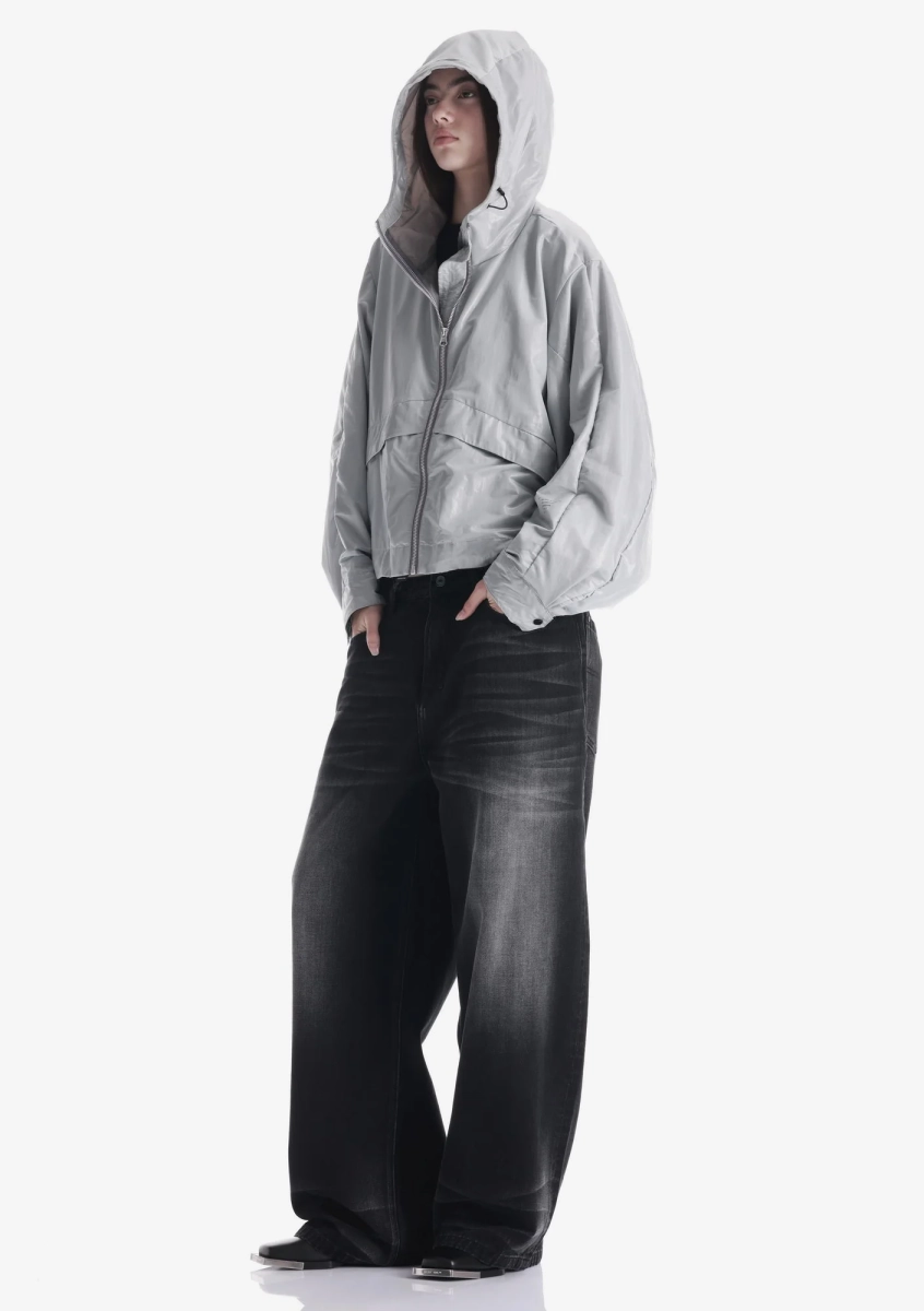 Широкие джинсы KRAKATAU, цвет: Черный, Ru223-1 купить онлайн