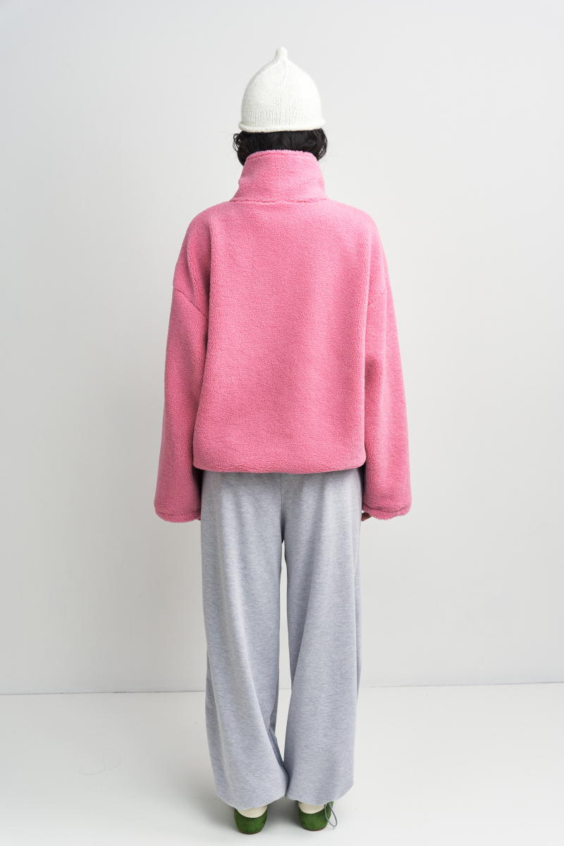 Анорак плюшевый Erist store, цвет: розовый, НФ-00003301 купить онлайн