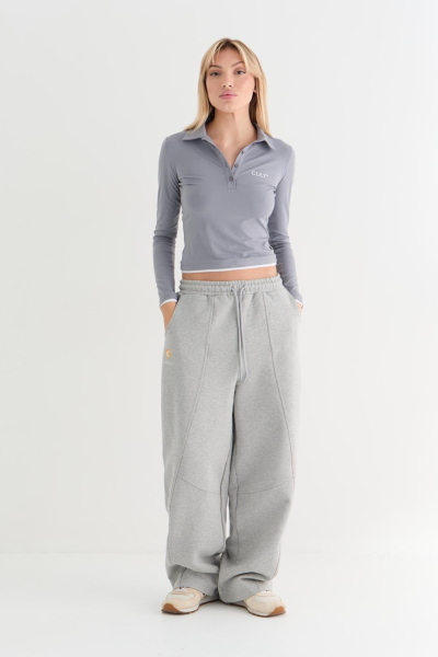 Поло с длинным рукавом Flitter CULT, цвет: серый,  купить онлайн