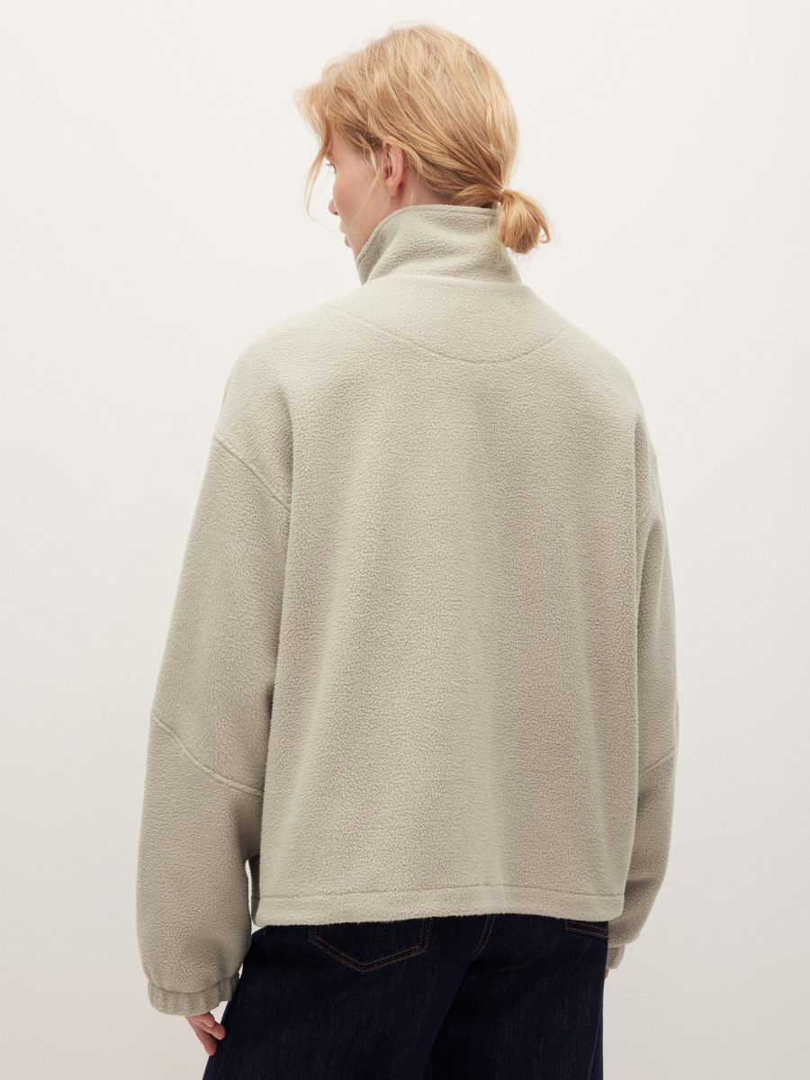 Толстовка из флиса Chaika, цвет: Светло-серый, AW25HO02-11 купить онлайн