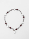Колье "Red chain" Tata Shop, цвет: серебро М788 |новая коллекция купить онлайн