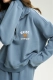 Анорак резной Winter Sky Erist store, цвет: голубой, НФ-00002563 купить онлайн