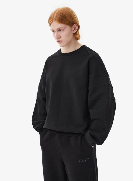 Свитшот LAIDBACK FABLE, цвет: Чёрный SWTSHRT-FBL-LDBCK-BLCK |новая коллекция купить онлайн